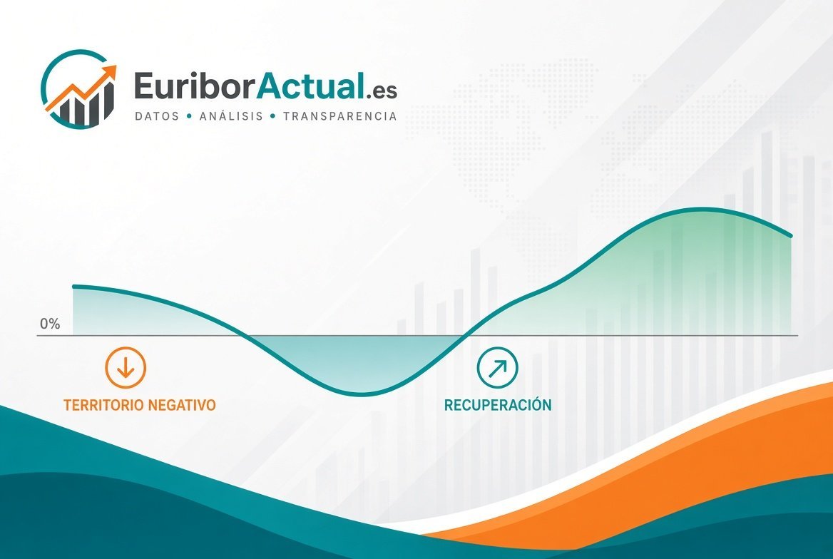 Euríbor en territorio negativo y recuperación